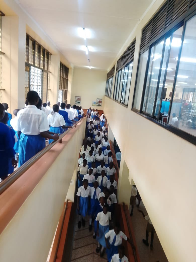 KyambogoLibrary's tweet photo. It was an inspiring day of discovery as the bright young minds of Kyambogo Primary School stepped into the world of higher learning at the Kyambogo University Library. https://t.co/zuW6LO8Fxd