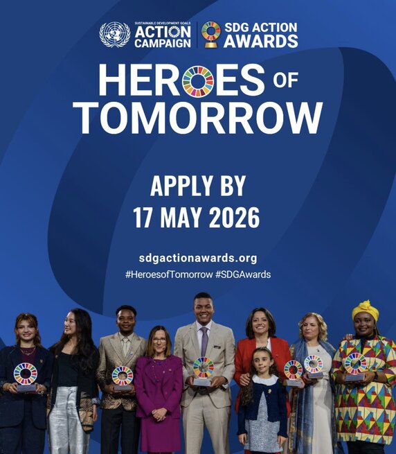 havenfoundation's tweet image. Heroes of Tomorrow: UN SDG Action Awards 2026 for Changemakers Worldwide (Fully Funded to Rome, Italy)

hafug.org/heroes-of-tomo…

Are you #people taking bold #action, fearless &amp;amp; persistent? Are you #Building a #sustainable, just &amp;amp; #peaceful #future? #ApplyNow #SDGs
