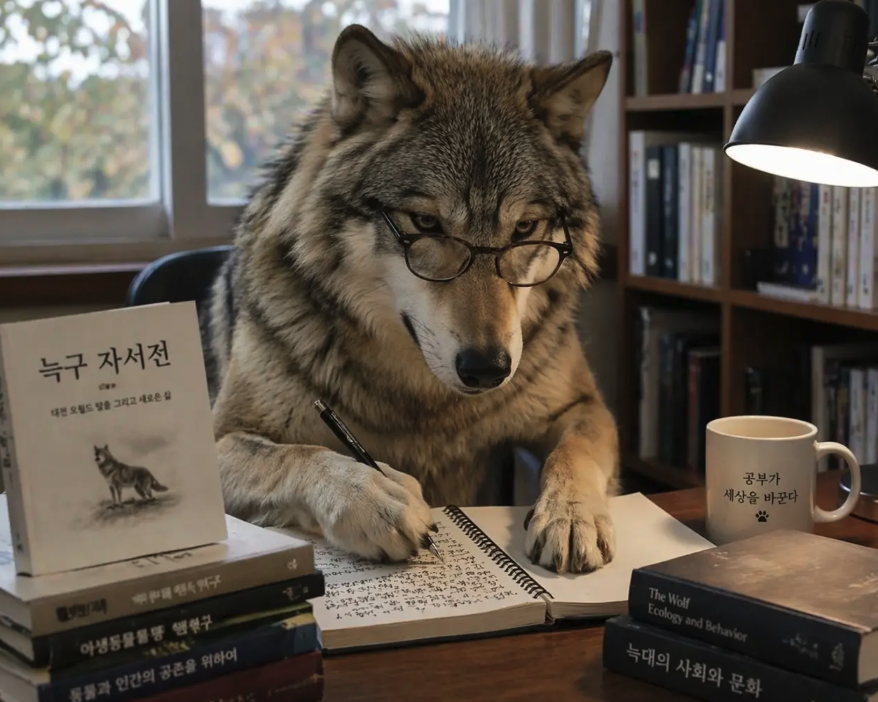 1114's tweet photo. 늑구의 미래 https://t.co/iutGk2Zns8