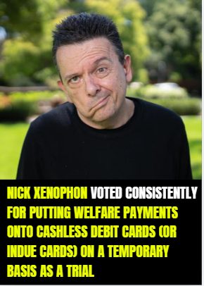 TonyShepherd4's tweet photo. #NickXenophon was a politician who put #Disabled onto a #CDC #CashlessDebitCard
Maybe politicians should think harder before voting, as you never know when you will have a Disability and end up on a Cashless Debit Card https://t.co/YyNIrON5VA