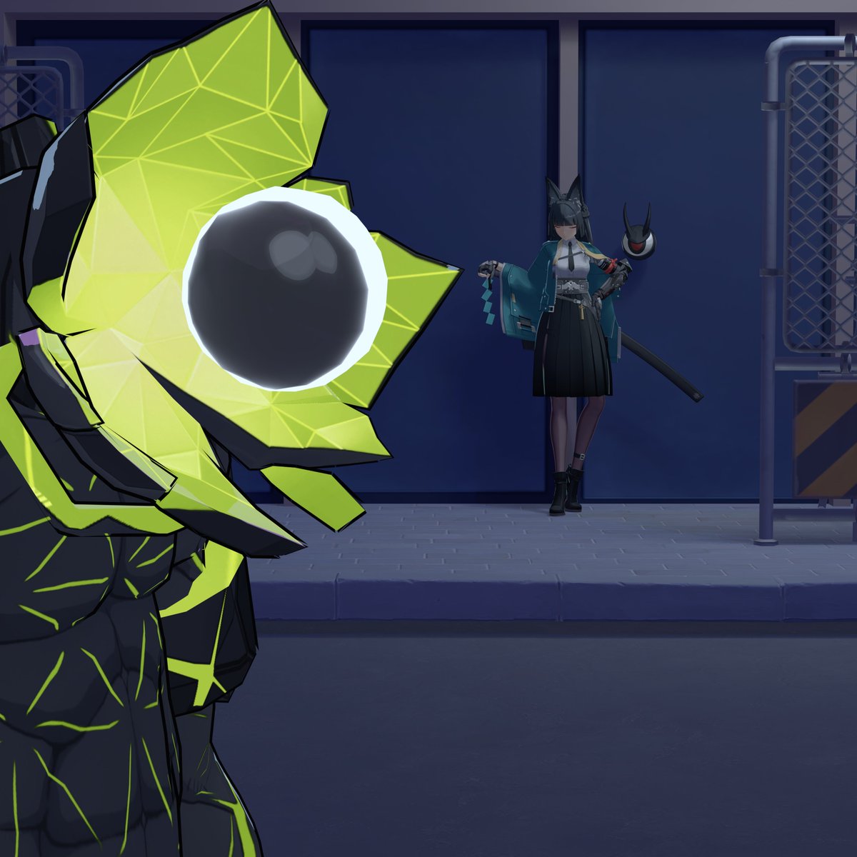 Miyabi Encounter 

Little render I did of a Miyabi x Maki JJK  

Miyabi Model: <a href="/DaB_neko/">DaB</a> 
Ethereal Model: <a href="/XiaoLambo/">Lambo🔞COMMS OPEN (3/3)</a> 
Map: <a href="/MattoGatto__/">MattoGatto_</a> 
Reference: JJK Manga - Maki and Yuji vs Sukuna 

#ZenlessZoneZero #Miyabi #ZZZ #JJK