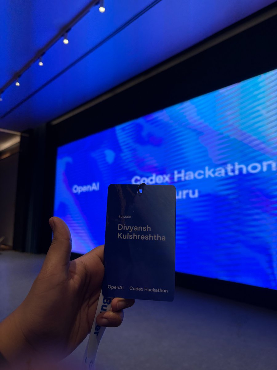 Divyansh Kulshreshtha tweet media