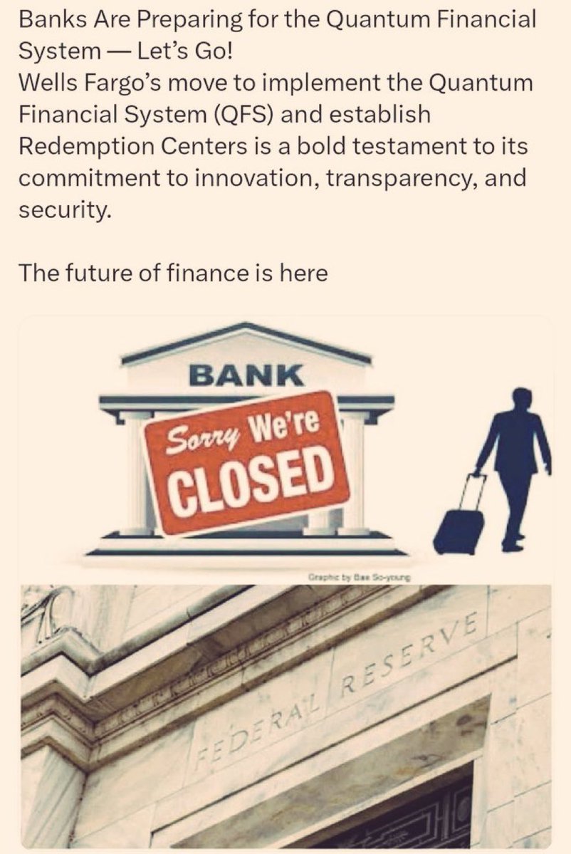 Qstorm17762's tweet image. ⚠️⚠️⚠️ATTENTION: THE TRUMPETS ARE SET.
Open the vaults. The old system is gasping for air.

QFS is now live.
Redemption Centers are armed.

Tier 1–3 done. 
Tier 4B - YOU - on hold.
Medbed wake up.

#EBS #QFS #GESARA #MedBeds #Trumpets #Tier4B The New Earth rises.