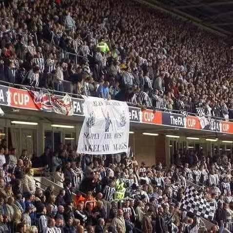 Magpie24_7's tweet image. On this day in #NUFC history back in 2005, Newcastle United were in the Millennium Stadium for our game against Man United. 

A great day, until the match kicked off! 😂

#NUFCFans #Newcastle