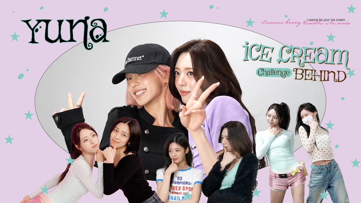 YUNA “Ice Cream” Challenge BEHIND
🎬 youtu.be/NwCNKJ6n1s0

#ITZY #MIDZY <a href="/ITZYofficial/">ITZY</a>
#YUNA #유나 #YUNA_IceCream
#IceCreamChallenge