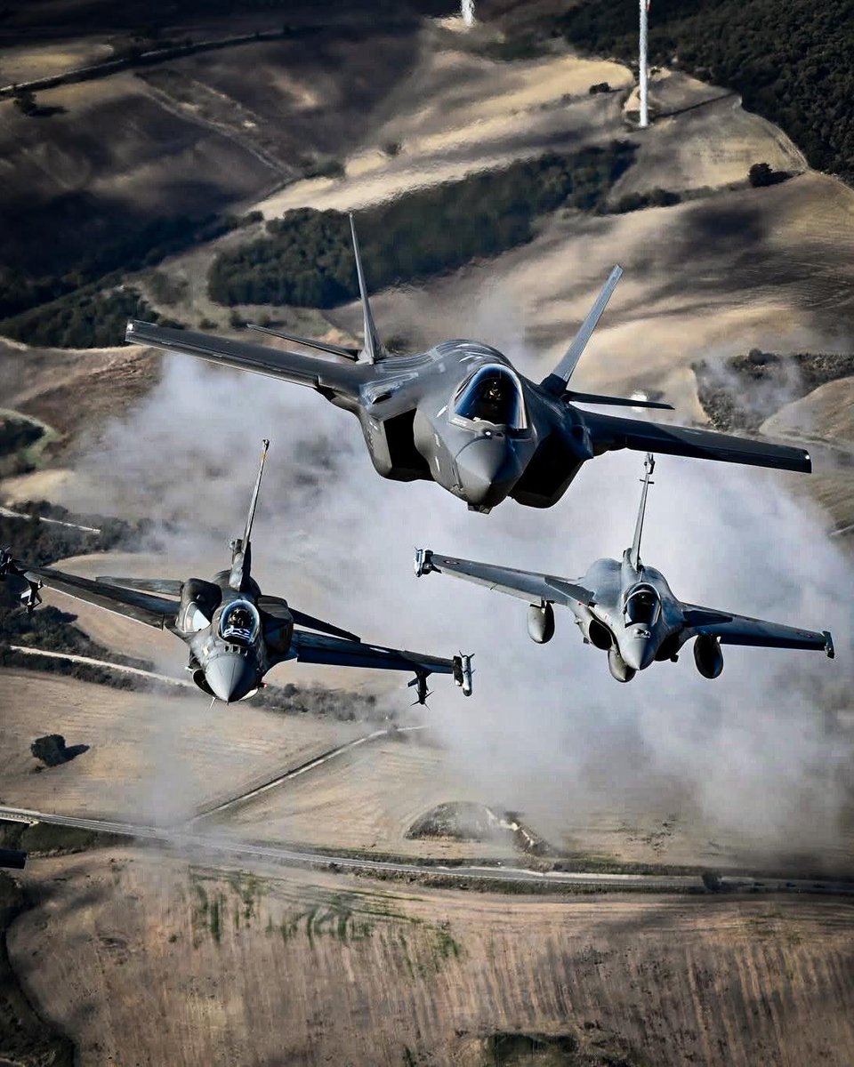 christosKoffas's tweet photo. Pic from the future 🇬🇷

The Hellenic Air force took delivery of the 50th upgraded F-16 Block 70 fighter jet by @LockheedMartin and @HAIcorp.

At this point, the Hellenic Air force ( @HAFspokesperson) has the biggest fleet of AESA equipped fighters in Europe. 

The numbers are:
F-16 Block 70 -> 50 (+70)
Rafale F3R -> 24
F-35A -> 0 (+20)

By the end of the decade, HAF is expected to operate a total of 164 AESA equipped fighter jets (144 4.5++ gen and 20 5 gen) while additional orders of Rafales and F-35 are expected.