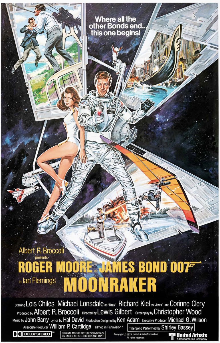 doesntholduppod's tweet photo. Our next episode drops Friday 24th April where Stew and Smith discuss Moonraker from 1979. But does it hold up? #itdoesntholdup #007 #jamesbond https://t.co/Sf5FbzBP7Y