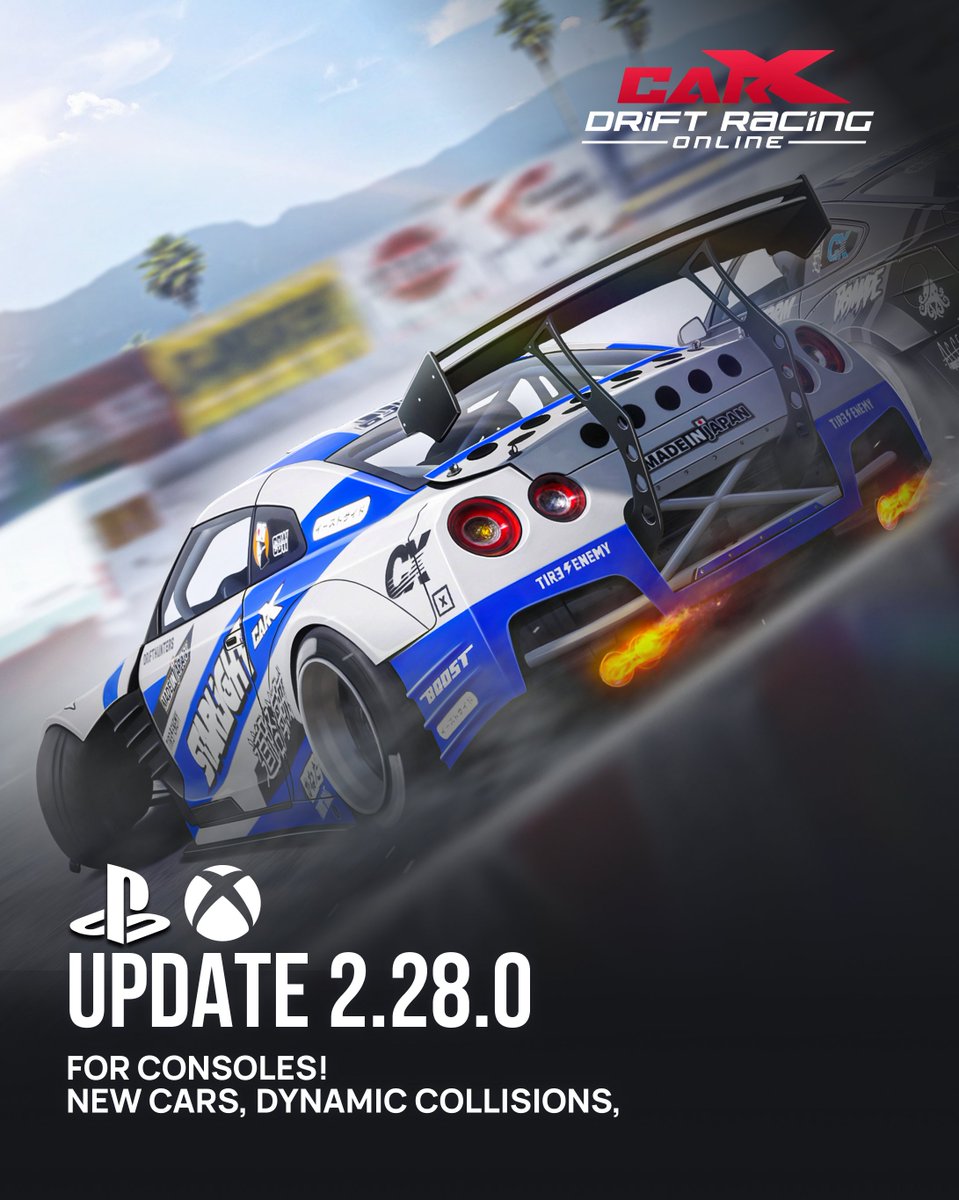 ⚡️CarX Drift Racing Online 2.28.0 アップデートがXboxおよびSony