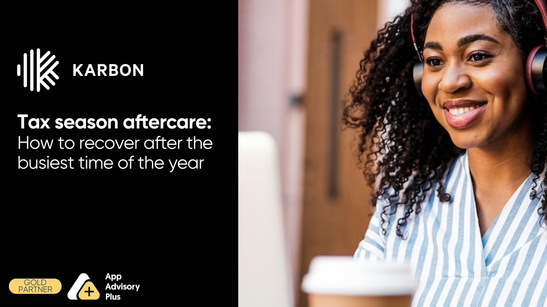 AppAdvisoryPlus's tweet image. Tax season is over, but the post-busy season is peak time for burnout + staff turnover.

Karbon shares how firms can support teams, retain talent &amp;amp; plan ahead.

Read more 👇 ow.ly/3qGa50YIizS

#Karbon #PracticeManagement #WorkflowAutomation #AppAdvisoryPlus #AAP