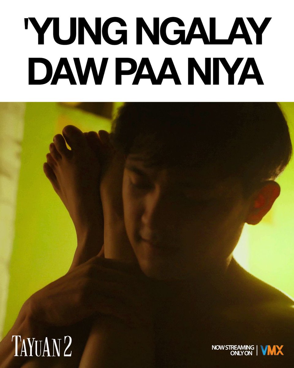 VMXPH's tweet image. IBANG MASAHE ATA 'YAN, 'TOL 👀🍆

Watch TAYUAN 2 𝗡𝗢𝗪 𝗦𝗧𝗥𝗘𝗔𝗠𝗜𝗡𝗚 only on VMX!

The sequel of one of the most watched VMX movies! Starring #AshleyLopez #DaraLima #MarcoMora #ChesterGrecia. 

Directed by Topel Lee

Sakay ka? 😉 share.vivamax.net/Tayuan2X

#VMXTayuan2