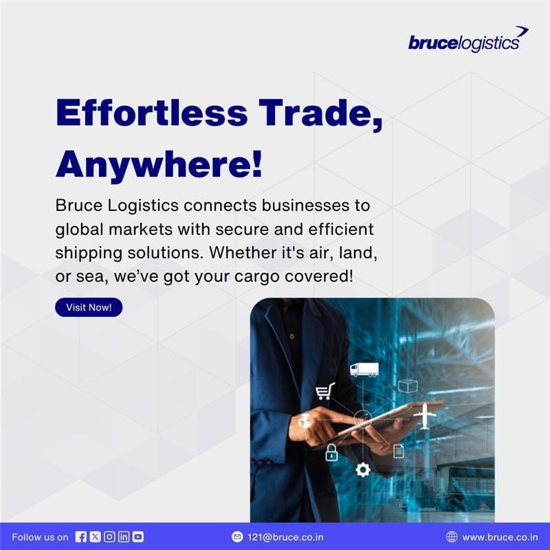 BruceLogistic's tweet image. Bruce #Logistics streamlines global trade for Indian SMEs, ensuring hassle-free customs, compliance, and cargo solutions.
.
Visit now - bruce.co.in

#Shipment