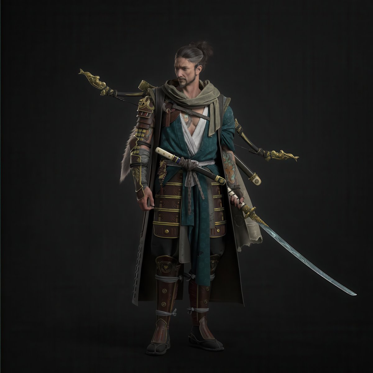 MitsArt3d's tweet image. Hello to all artists! 🧑‍🎨 I'll share with you #references and #images on the theme of #Asia in #CG Set №35 #3d #gamedev #3dart #anatomy #modeling #3DModel #sculpting #samurai #japan #gameart #zbrush #china #warrior #weapon #clothing #concept #katana #ninja #japanstyle #artㅤ