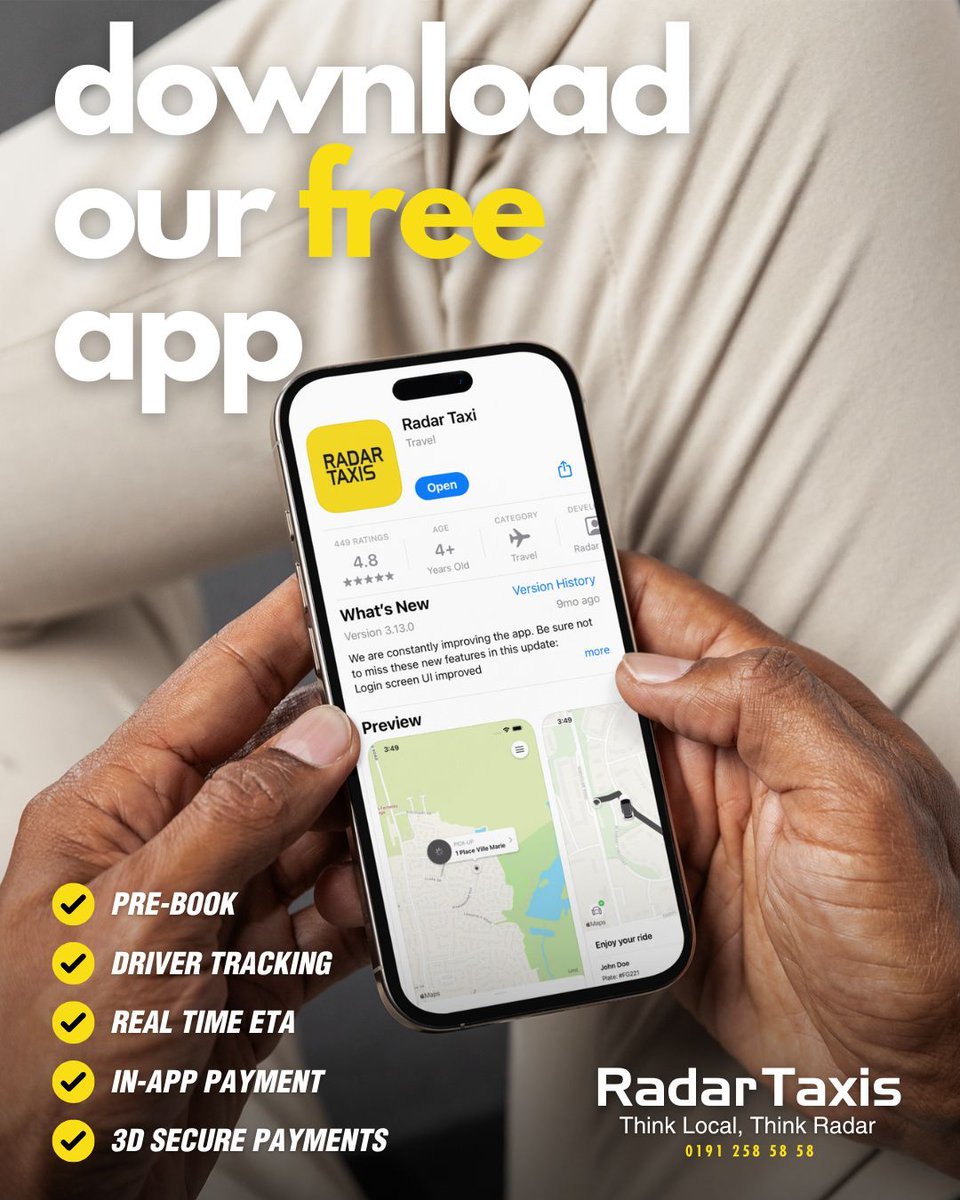 Radartaxis tweet media