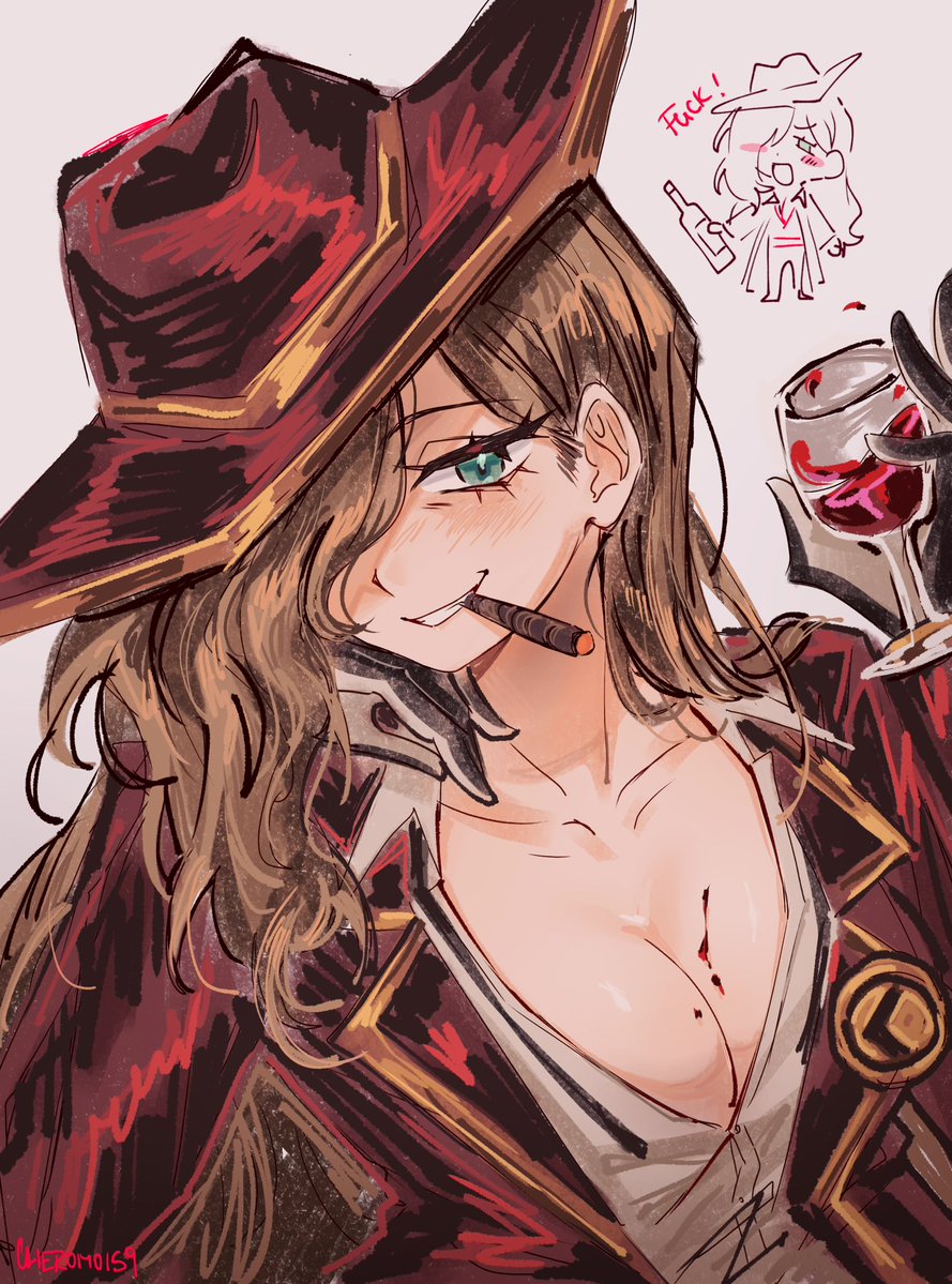 cheromo159's tweet image. 😌artblcoked again.