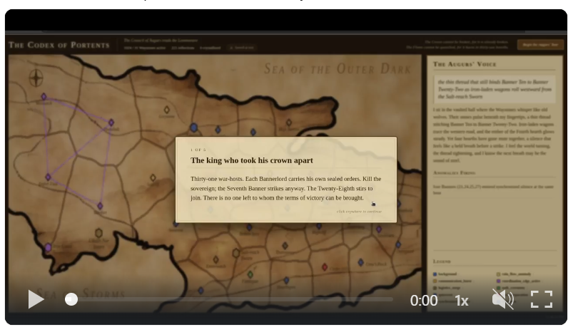 MIAM_Schwan's tweet image. A new game using BrainChip Akida by Kevin D. Johnson/Field CTO #IBM

-&amp;gt; The Kingdom of the Shattered Crown

If you are into fantasy, watch and listen to this nice video (6:50 minutes long): linkedin.com/posts/kevin-d-…
or watch it here: kevindjohnson.org/#demos

$BRN $IBM