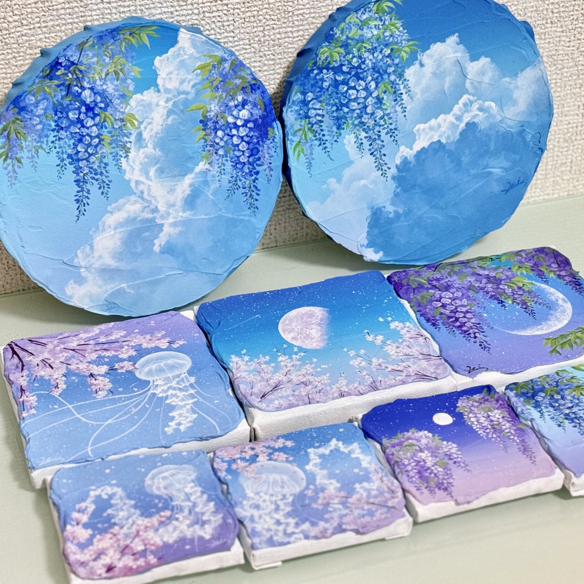 麗しの空｜まるﾃﾞｻﾞ4/18.19【M-19】｜ﾃﾞｻﾞﾌｪｽ 5/23.24【西1 C-177】 tweet media