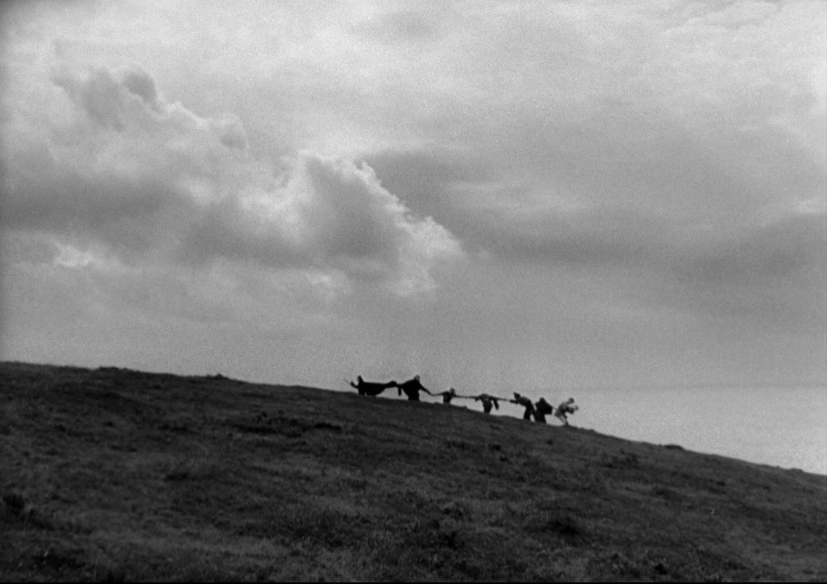 projectionistw's tweet image. 'The Seventh Seal' (1957) Ingmar Bergman.