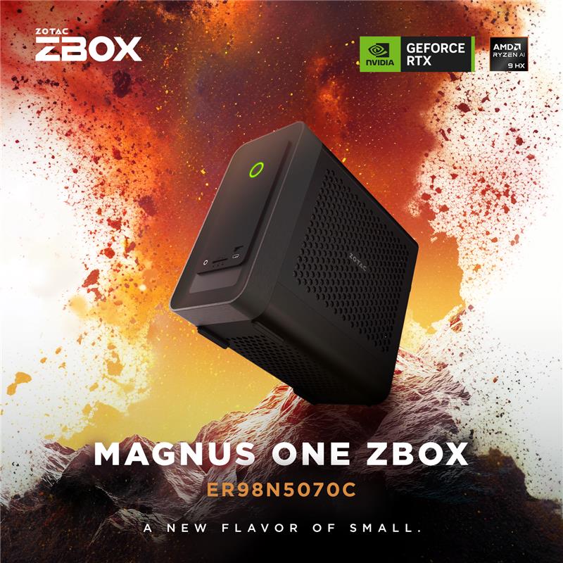 ZOTAC_UK's tweet photo. Power, elevated. Design, refined.
Get ready to experience the next evolution of the ZBOX. The ER98N5070C is here to redefine what’s possible in a compact chassis.
#ZOTACGAMING #MAGNUSONE #ZBOX https://t.co/C3qtmgHCJU