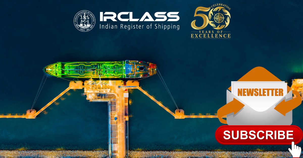 irclass's tweet image. Explore key developments,updates,and activities in @irclass April 2026 Newsletter here👉irclass.org/media/8479/irs…
Subscribe here for regular updates👉irclass.org/subscribe/
#maritime #shipping #Training #newsletter #subscribers #maritimeindia #india #compliance #sustainability