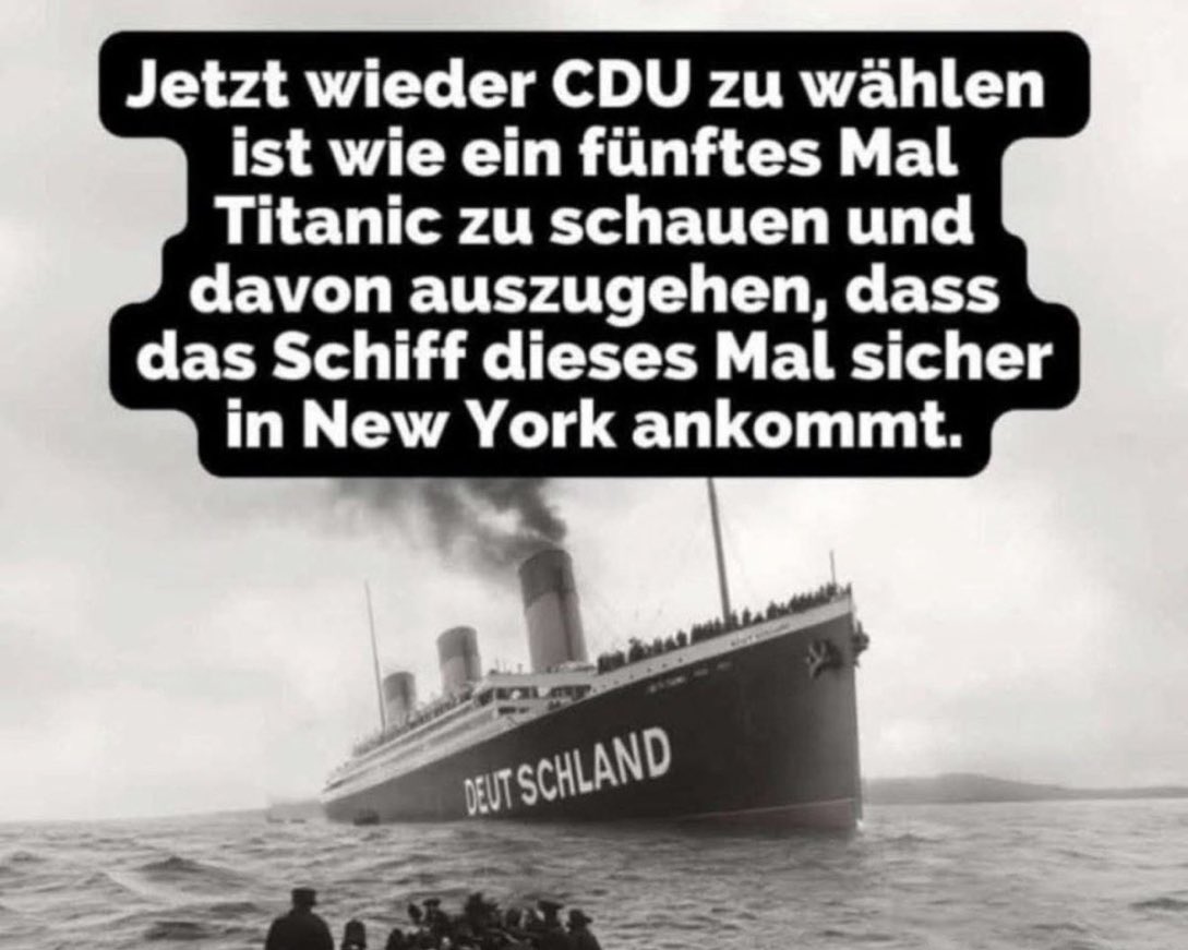 Die CDU hat es einfach nicht verdient, den der Mehrheit geht es im Gegensatz zum Amtsversprechen von Merz immer schlechter!
H. P.