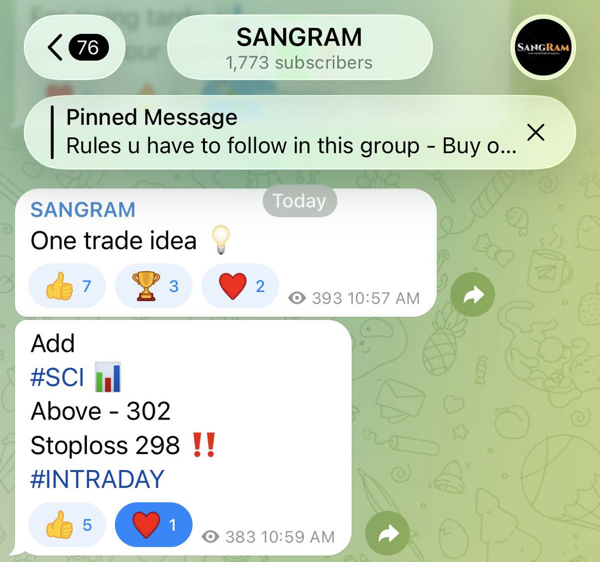 sangram_0277's tweet image. So Sonar ki ek lokar ki 📊💸
.
#SCI 📊
.
302 TO 322 ✅🚀 
#INTRADAYTRADE