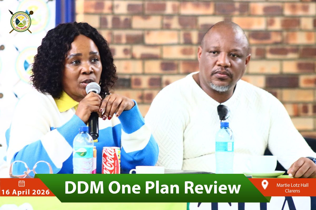TeamTMDM's tweet photo. #TeamTMDM 🏛️District Development Model One Plan Review in progress in Clarens

#DistrictThatWorksForAll #DDM https://t.co/nXuplcLUkV