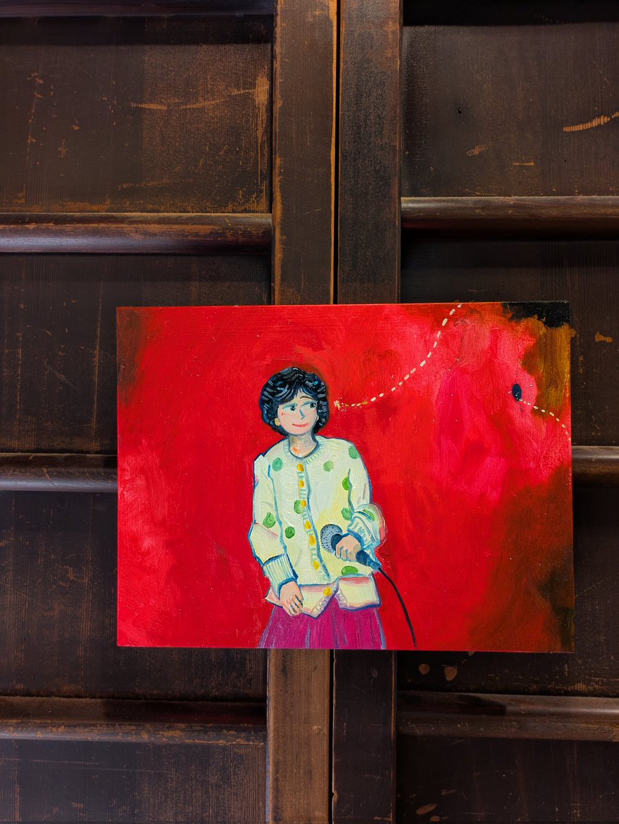 弓指寛治「続・四月の人魚　京都展」
やっぱり現地に行って良かった。ギャラリーの方にお話を聞けて、弓指さんがつないでいく不思議な縁を私まで感じさせてもらえた。同時代を生きる作家の作品を追いかけられるって本当に希有で素敵な体験だわ。