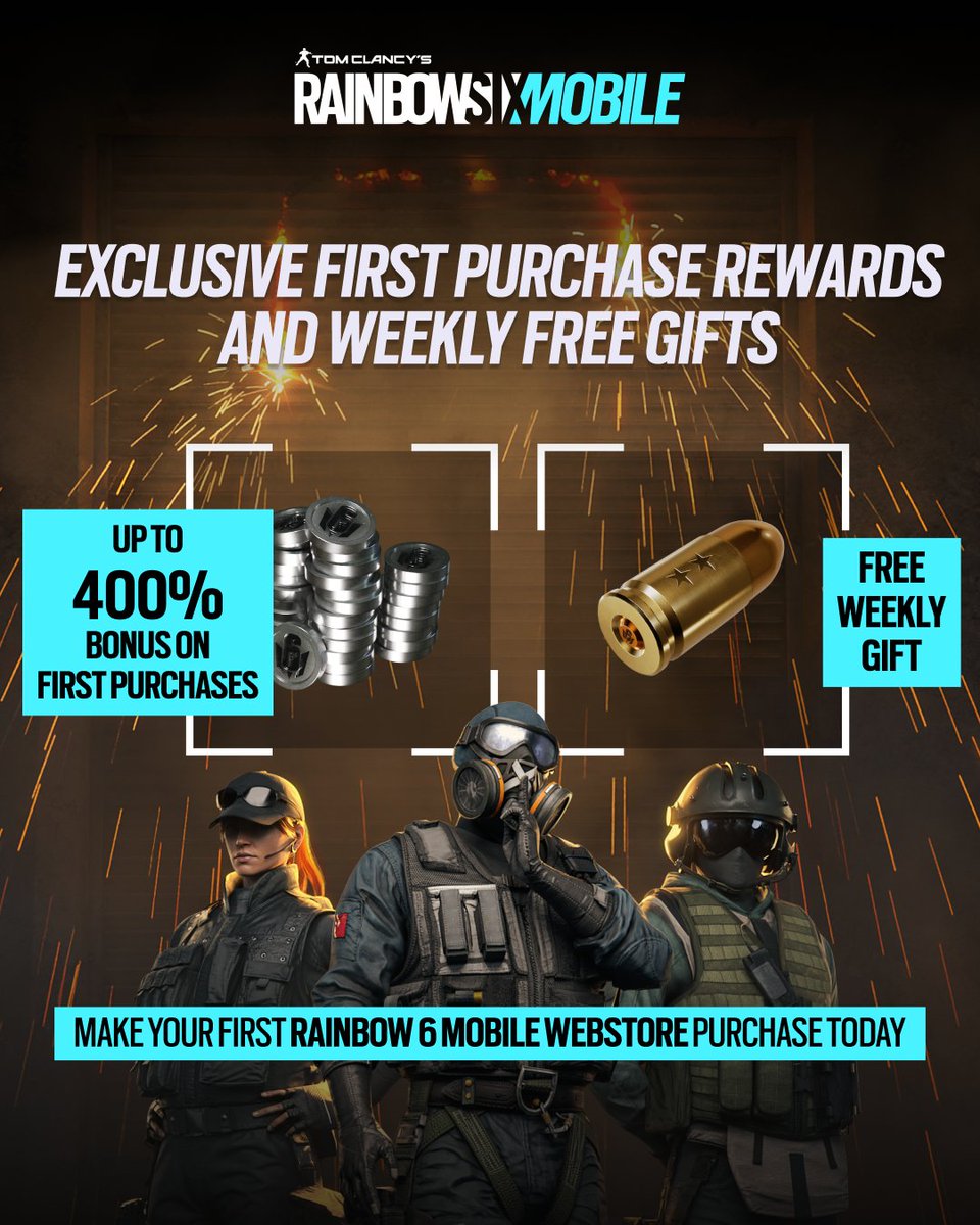 Rainbow Six Mobile tweet media