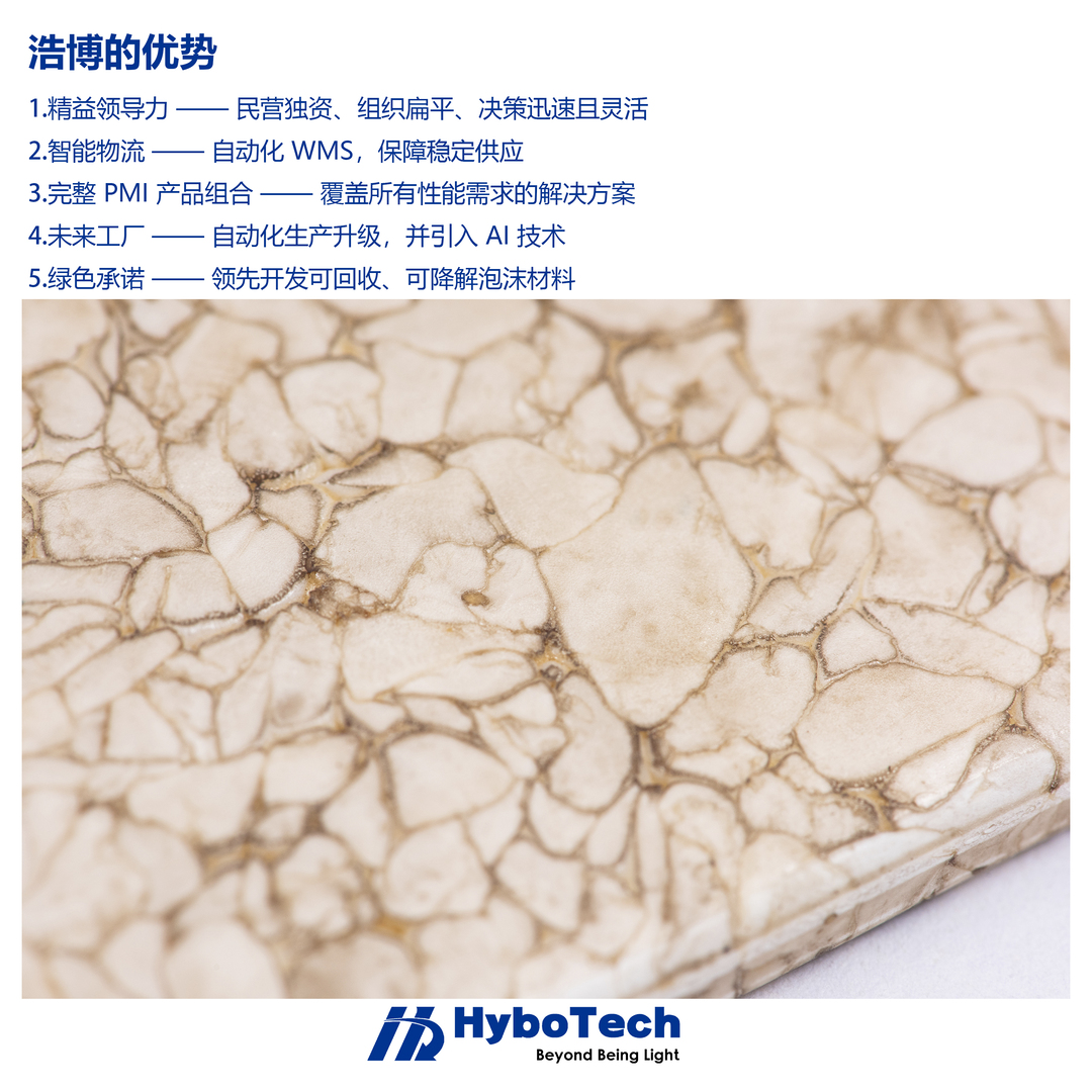 hybofoam's tweet image. Hybotech combines agile, private-owned efficiency with AI-driven automation and smart logistics to deliver tailored PMI solutions—all while pioneering eco-friendly, recyclable materials.  #Innovation #Sustainability #MarineTech