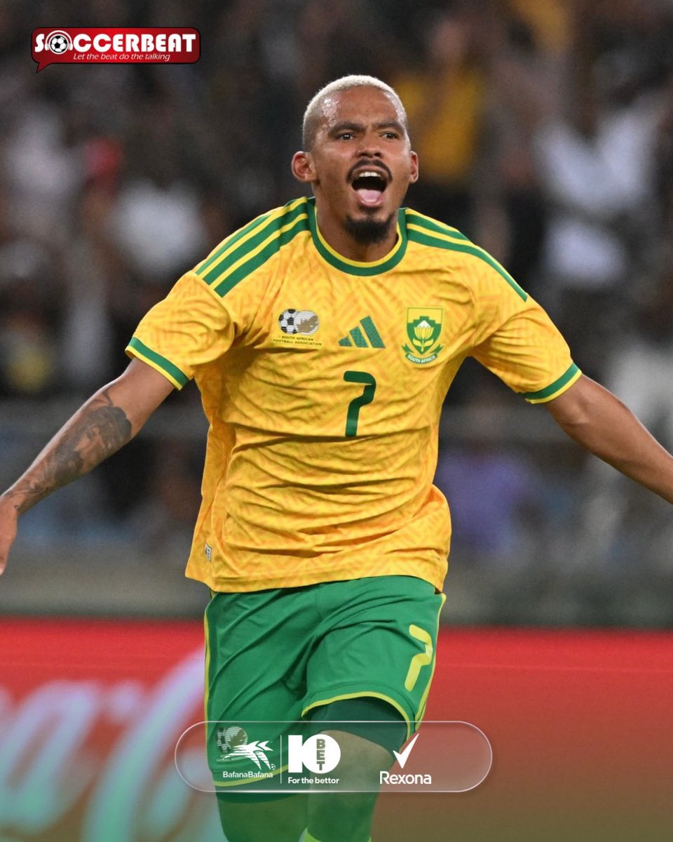 SoccerBeatZA's tweet photo. 🚨 NEWS: Oswin Appollis has been named as one of Africa’s stars to watch at the 2026 FIFA World Cup by a respected French publication, Onze Mondial. 🇫🇷 🇿🇦

The Orlando Pirates winger earns the recognition after standout displays for Bafana Bafana, with his pace, creativity and attacking threat highlighted as key strengths. ⭐

#ForTheBettor #10BetBafana #ItWontLetYouDown #ShieldIsNowRexona