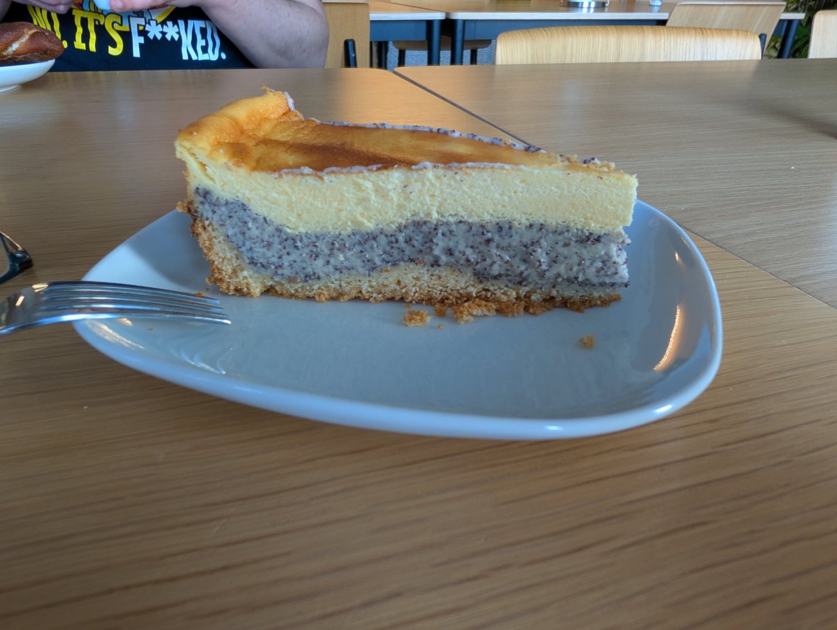 Hab mich Mal an Mohnkuchen versucht