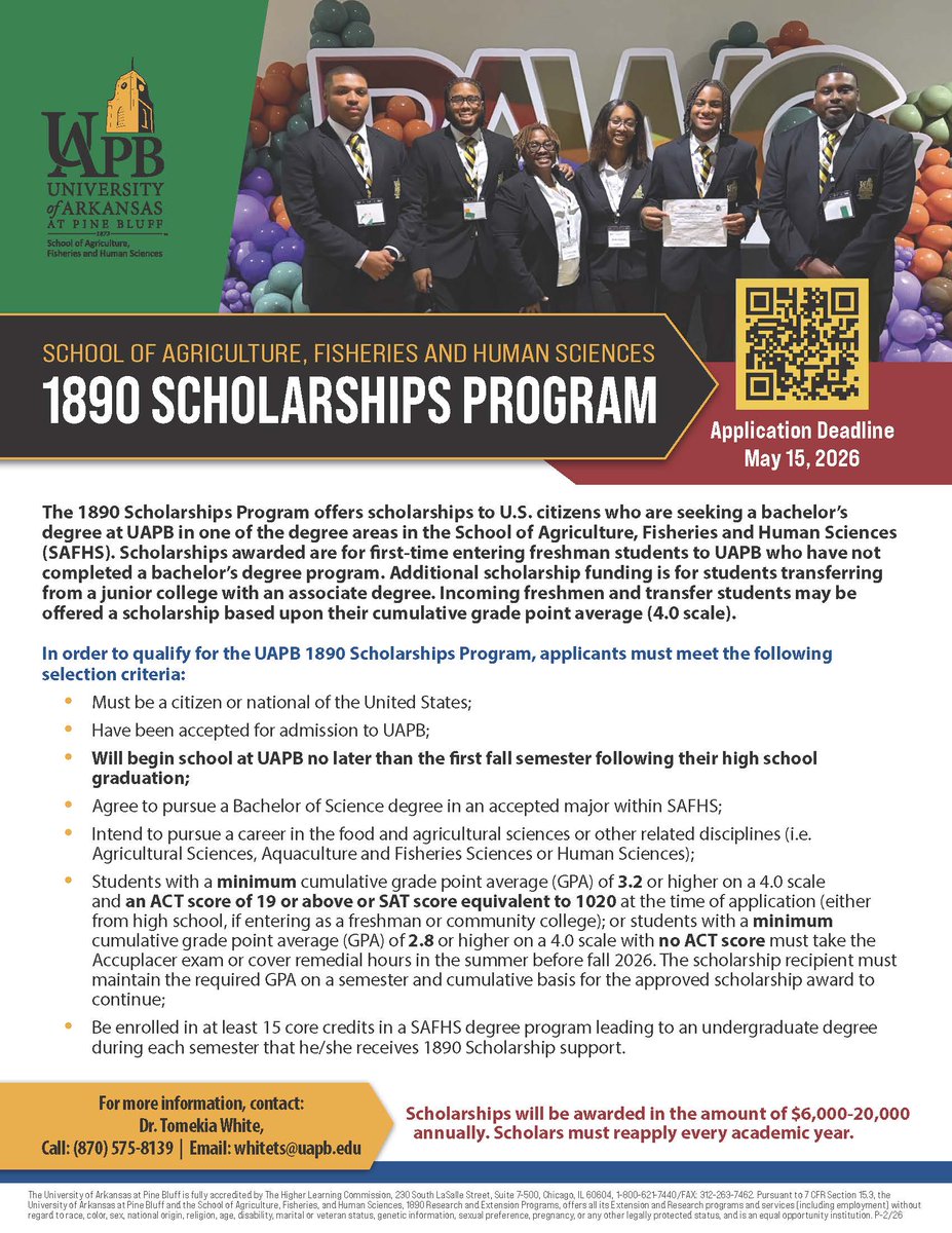 UAPB - SAFHS tweet media