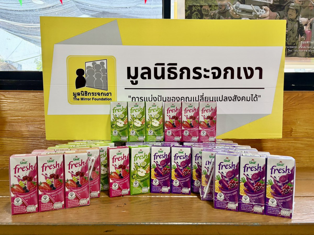 มูลนิธิกระจกเงา tweet media