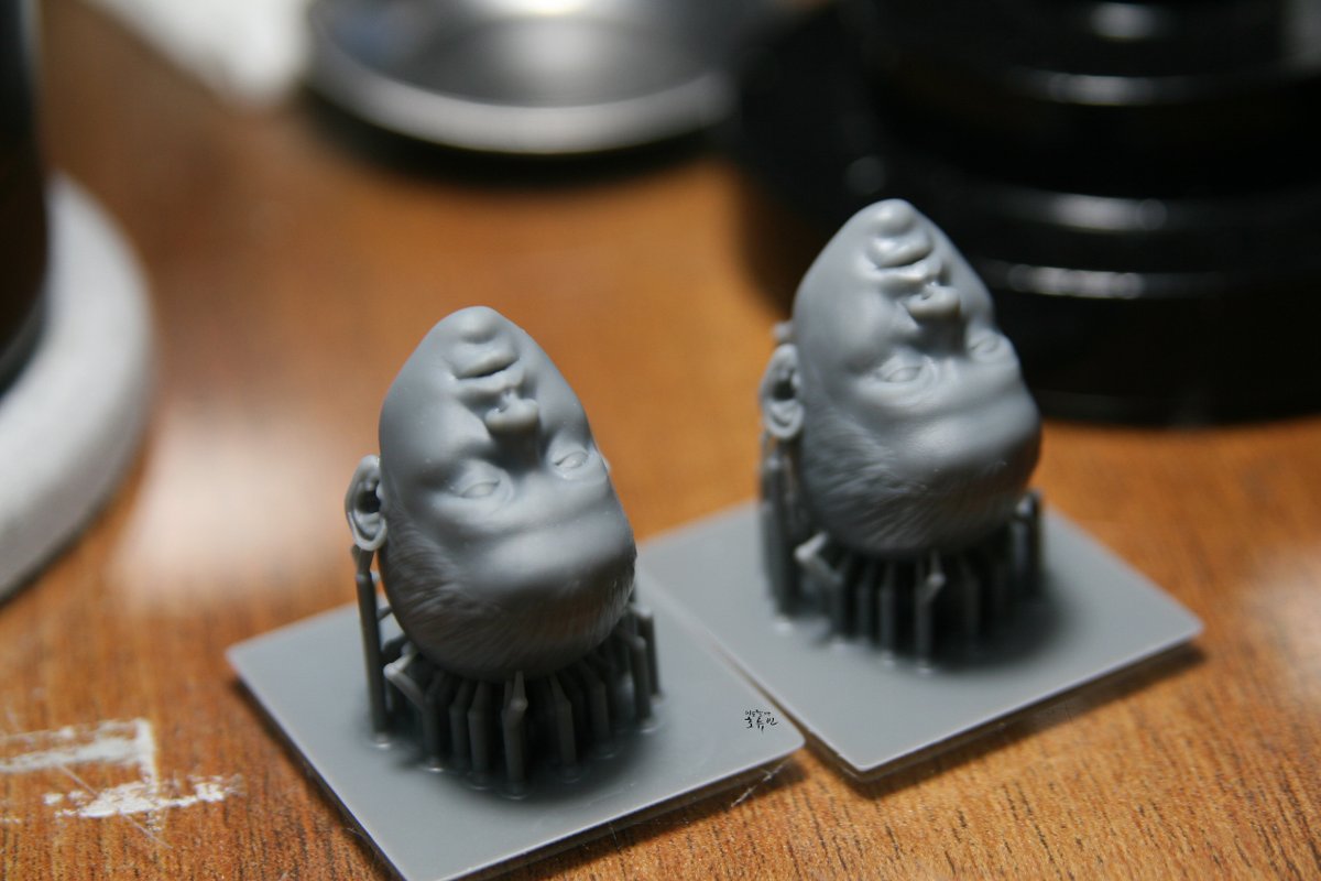 triplex_j's tweet image. Commission printing

#resin #resinprinting #resinprint #print #lcdprint #lcdprinting #head #12inch