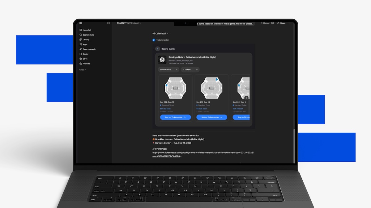 チケットマスターとChatGPTがライブ・チケット販売でAI活用、AIとの 