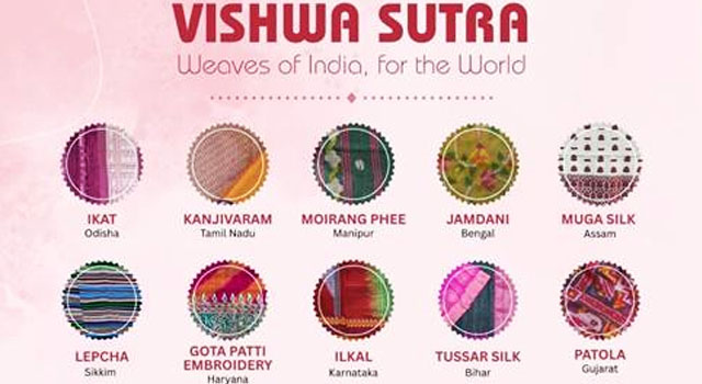 In a first-of-its-kind collaboration, the Development Commissioner for Handlooms (Ministry of Textiles) partners with Femina Miss India to present “Vishwa Sutra – Weaves of India for the World.”

Read more : indian-apparel.com/apparel-and-te…

#HandloomIndia #IndianTextiles #indianapparel