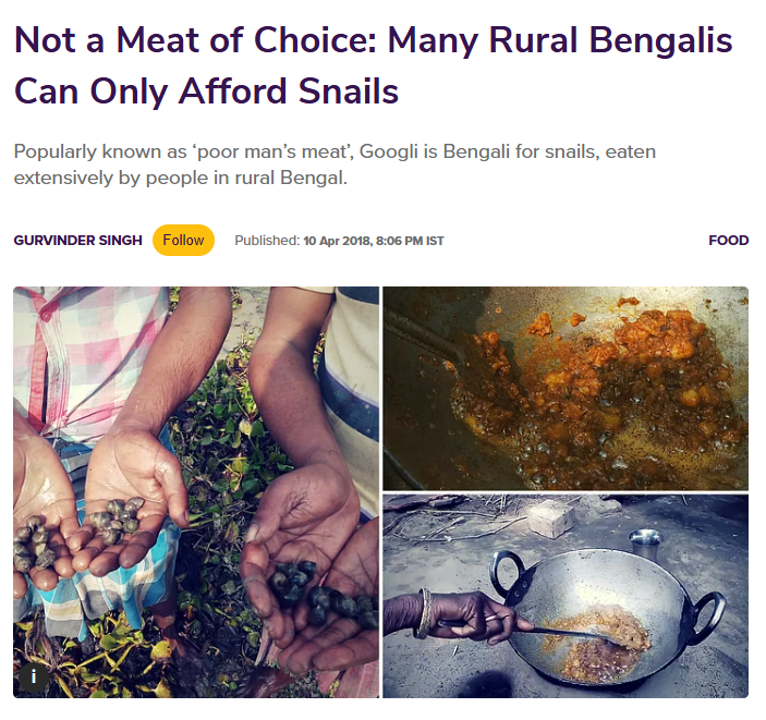 viprabuddhi's tweet image. This is the diet of an upper class rich urban Bengali with disposable wealth.

Meanwhile, this is what bulk of the rural Bengali population has to eat under Begum's dictatorship 🍀

Hence, পাল্টানো দরকার - চাই বিজেপি সরকার! 🪷