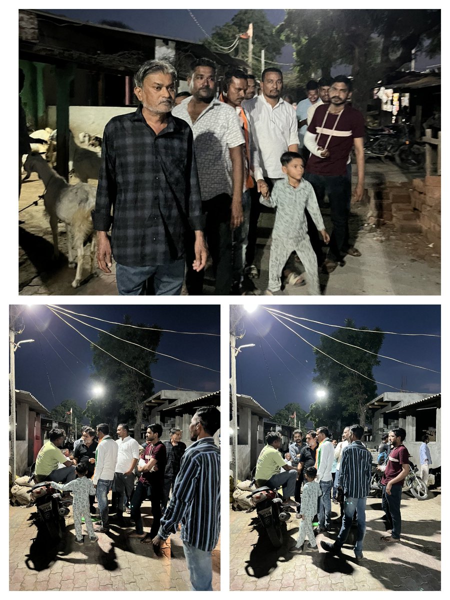 akshaysinh08's tweet photo. 10- ઓરા તાલુકા પંચાયતના કોંગ્રેસના ઉમેદવાર નિલેશભાઈ ગોહીલ નો રહાદ ગામ માં ડોર તું ડોર પ્રચાર https://t.co/tLSOTNjoG2