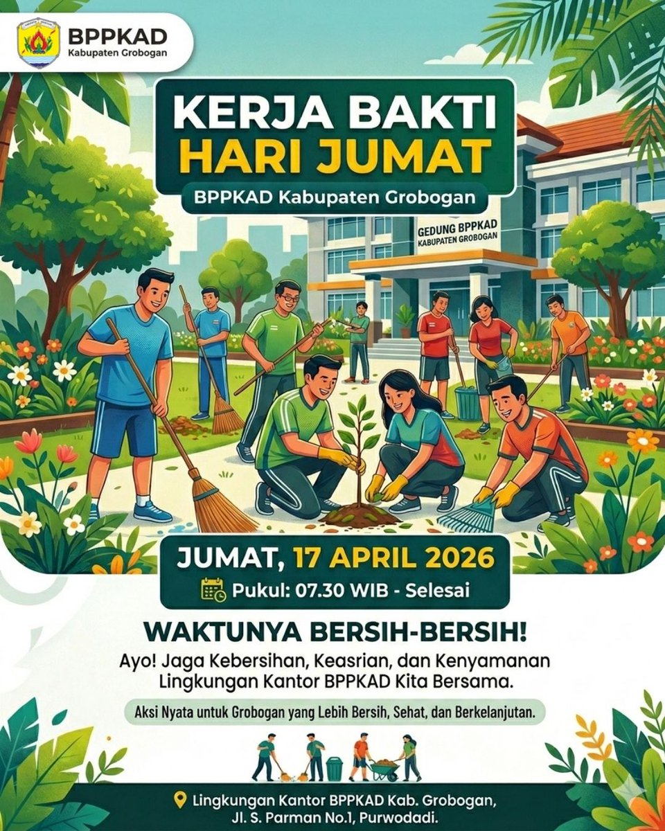 BPPKAD Grobogan tweet media