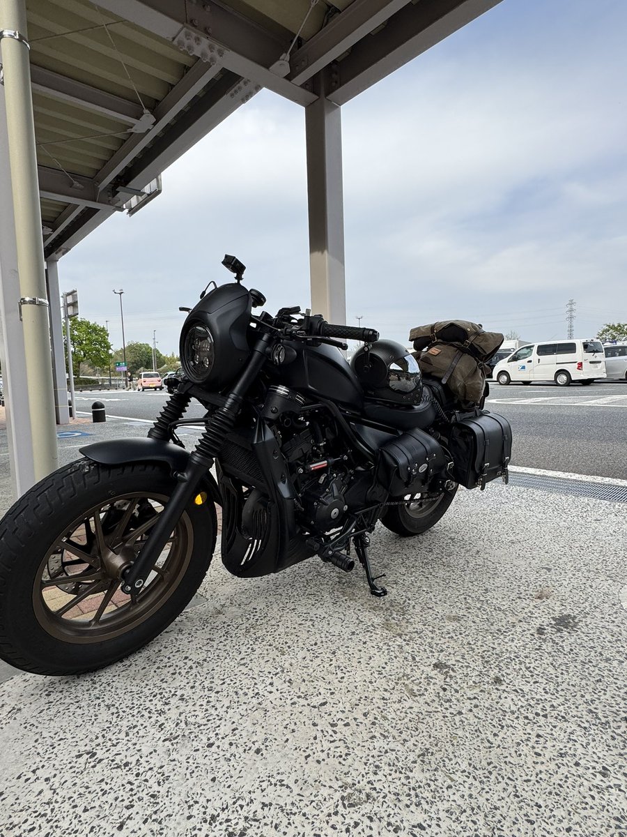 yamanoco_camp's tweet photo. 午後休取って、これから2泊3日のソロツーリング🏍️

#yamanoco  #rebel250 #ツーリング #バイク https://t.co/FkkuxcuqM3