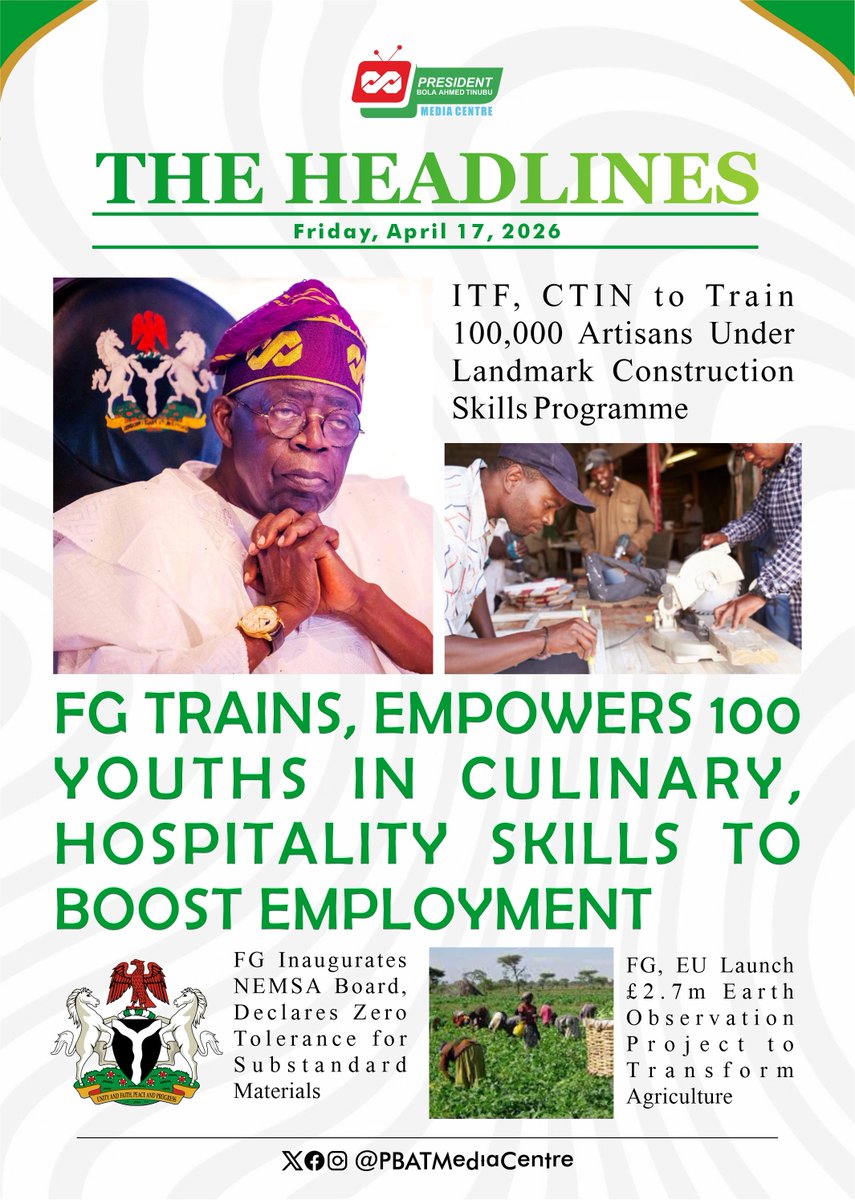 President Bola Ahmed Tinubu Media Centre tweet media