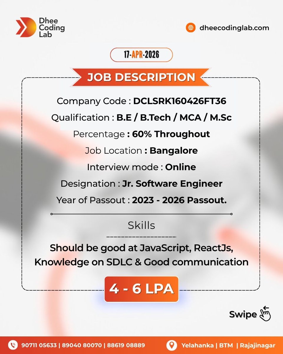 Dhee Coding Lab tweet media