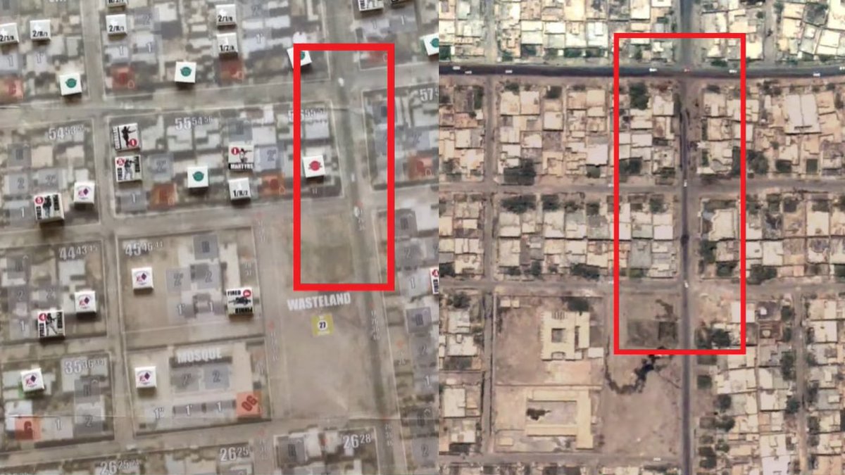 cisnenegro's tweet photo. Turno de mañana: mapas de satélite en los wargames. 🪖 El caso de #PhantomFury y #SecondFallujah
📽️➡️ https://t.co/StVsvcmlYF ⬅️ https://t.co/Ynpk6wnCif