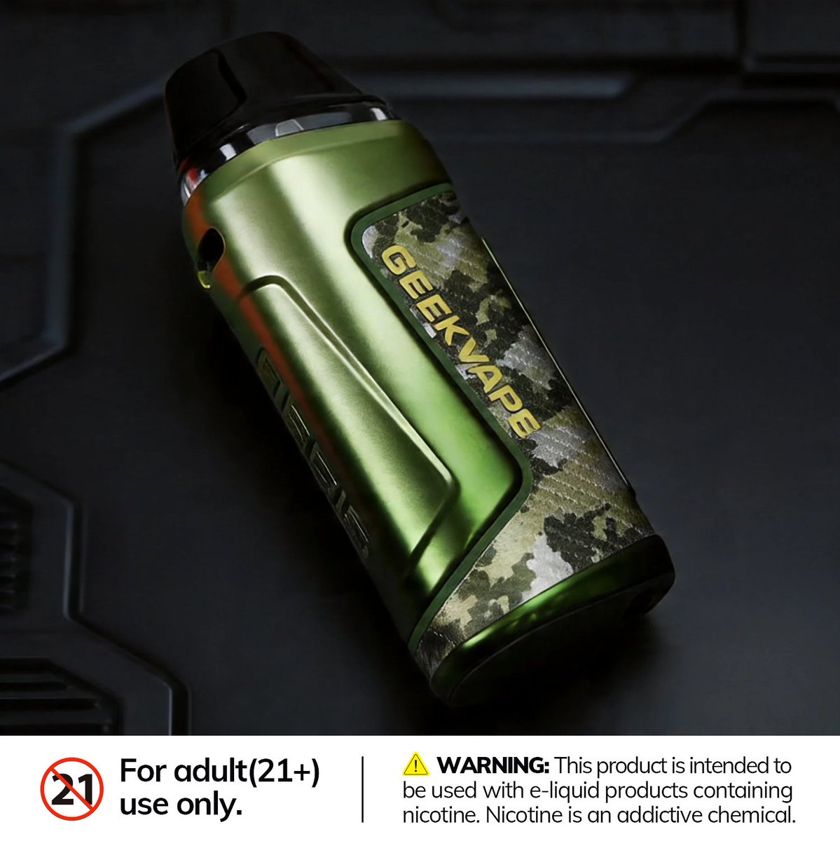 vapesourcing's tweet image. Built for the wild — Geekvape Aegis Nano 3 ⛰💚
vapesourcing.com/geekvape-aegis…
Rugged feel, stealth energy… carry the edge wherever you go. 😎
-
#vapesourcing #FreeShipping #newarrivals #geekvape #geekvapeaegis #aegisnano3