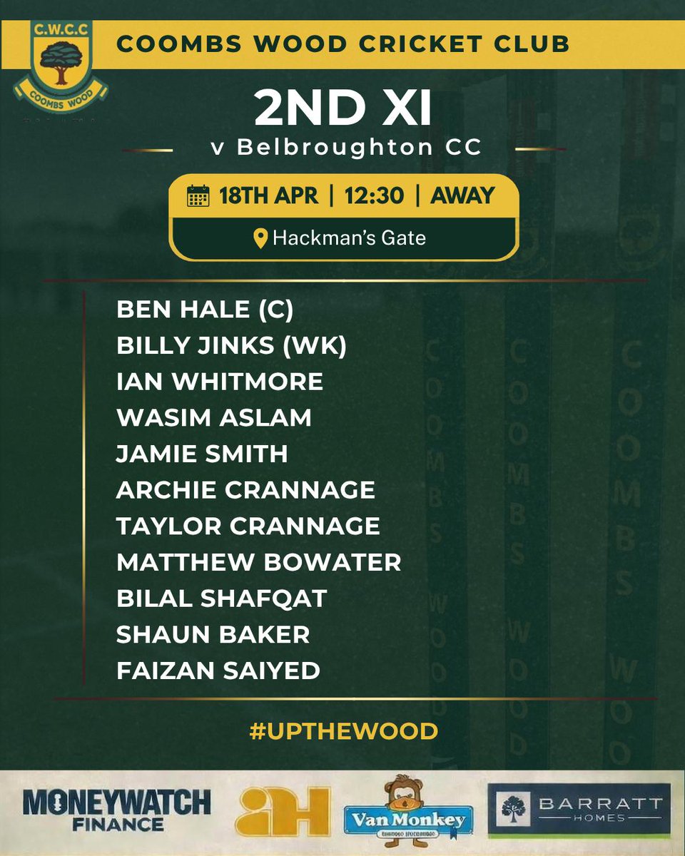 Coombs Wood CC tweet media