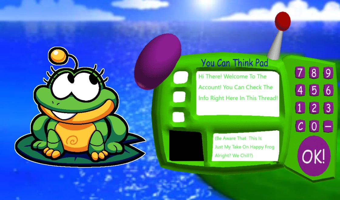 𝐇𝐚𝐩𝐩𝐲 𝐅𝐫𝐨𝐠! - (ℙ𝕒𝕣𝕠𝕕𝕪 𝔸𝕔𝕔.) tweet media