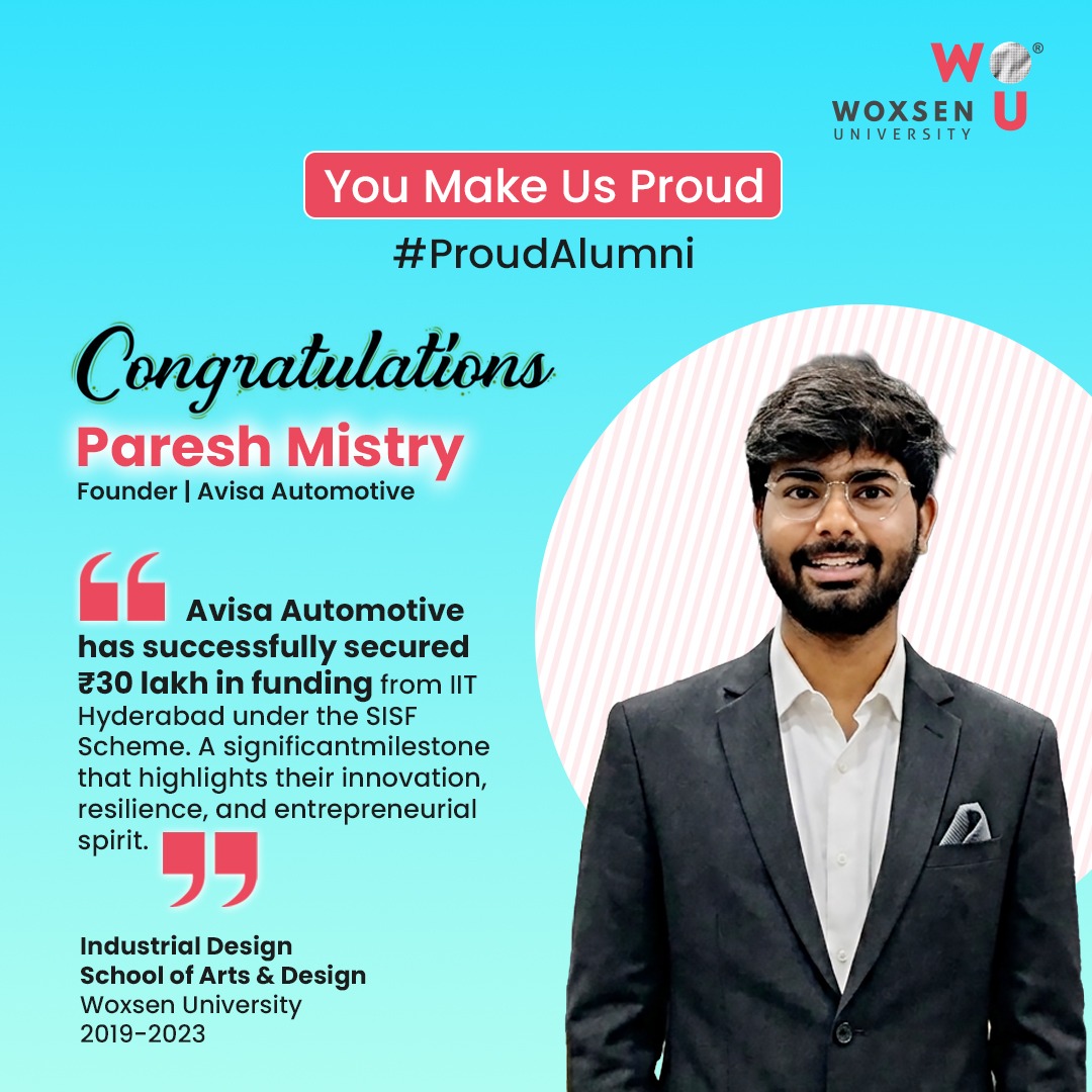 Woxsen University tweet media