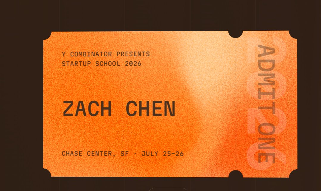 Zach Chen tweet media