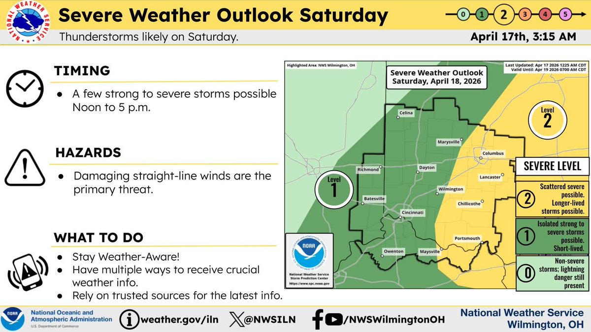 NWS Wilmington OH tweet media