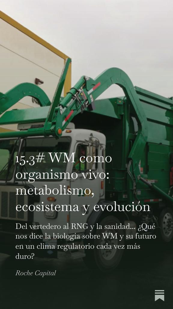 Waste Management vuelve a Roche Capital desde el punto de vista de la biología.

 Vertederos, cementerios, trenes (activos HALO como llaman los modernos) son empresas que me gusta poseer.

Espero que os guste!

Link: rochecapital.substack.com/p/153-wm-como-…